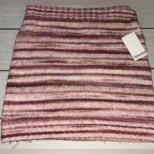 Splendid Multicolor Striped Mini Skirt